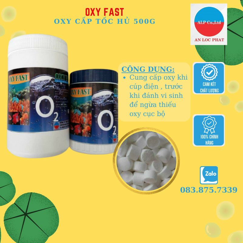 Cung cấp Oxy cấp tốc khi mất điện 500gr