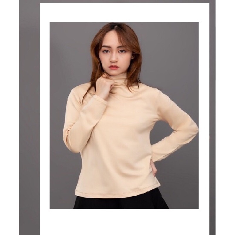 Áo giữ nhiệt nữ có big size lót nỉ hàng  dày dặn co giãn nhiều, | BigBuy360 - bigbuy360.vn