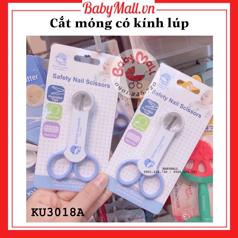 Cắt móng tay có kính lúp KU3018A