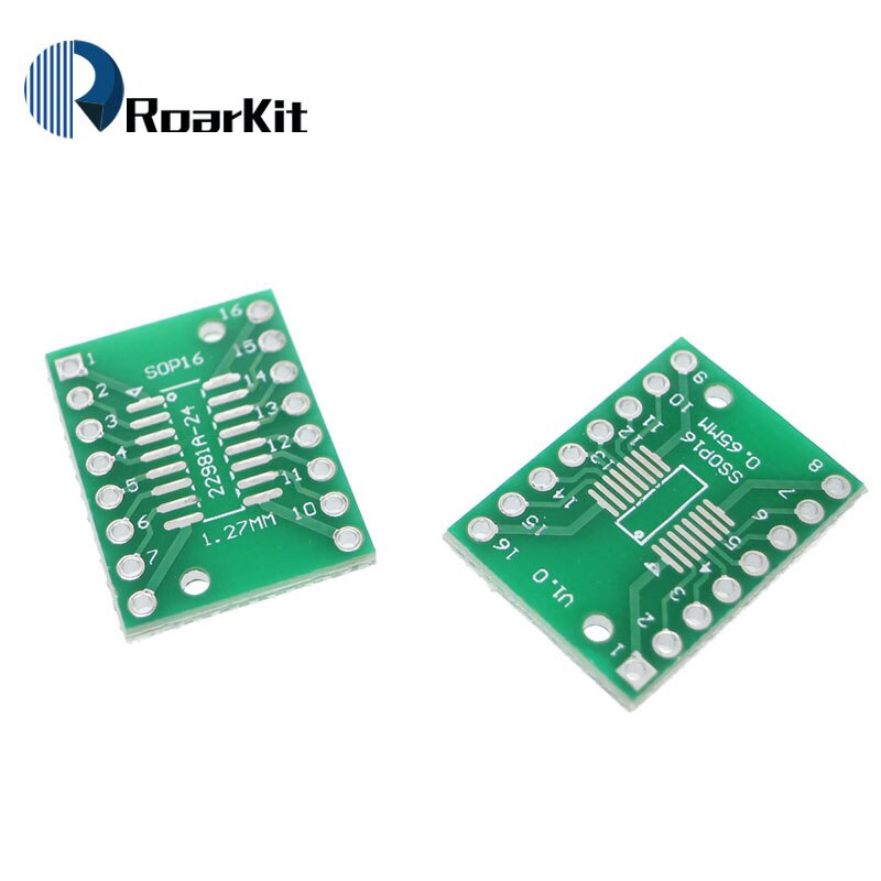 10pcs PCB Board SOP8 SOP14 SOP16 SOP20 SOP24 SOP28 QFP FQFP TQFP Turn To DIP Adapter Converter Plate TSSOP 8 14 16 20 24 28 | BigBuy360 - bigbuy360.vn