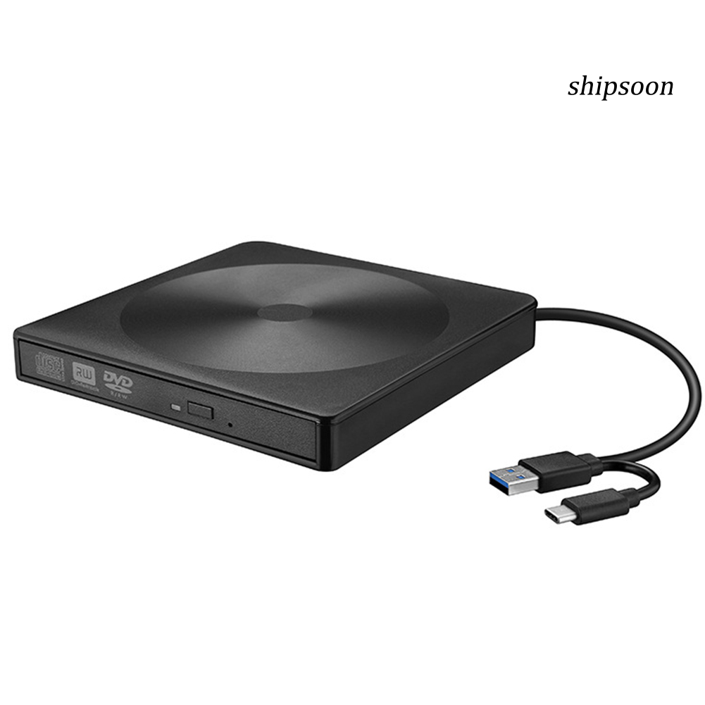 ssn -Portable USB 3.0 Type-c External DVD Player Optical Drive for Computers Laptop