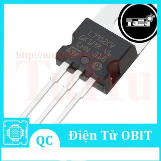 IC ổn áp nguồn âm 9vdc L7912CV TO-220 [Ổn áp âm 12V]