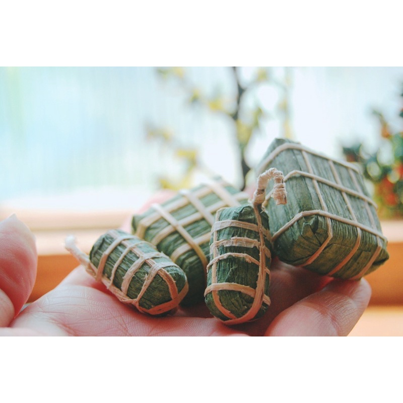 Mô hình bánh chưng bánh tét thu nhỏ