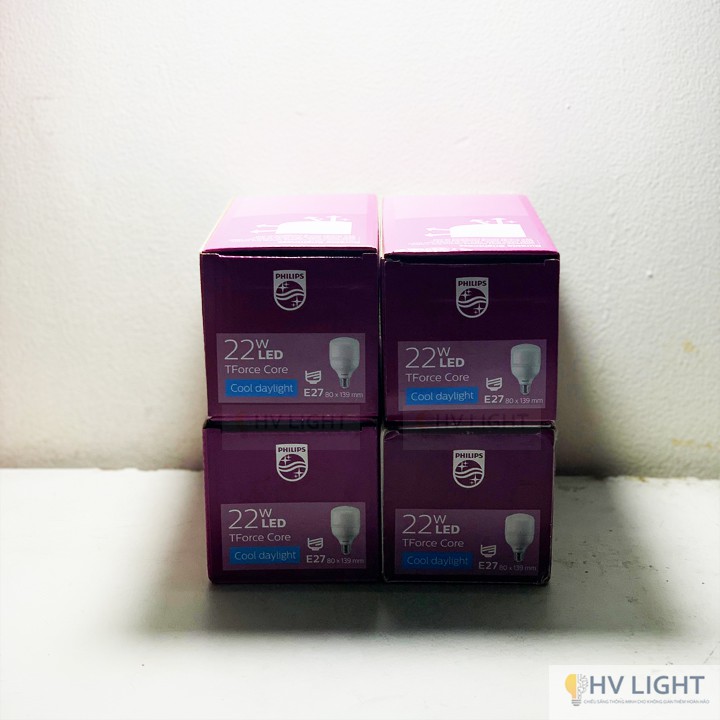 Bóng Philips Led bulb trụ 22W E27 Gen3 - HÀNG CHÍNH HÃNG
