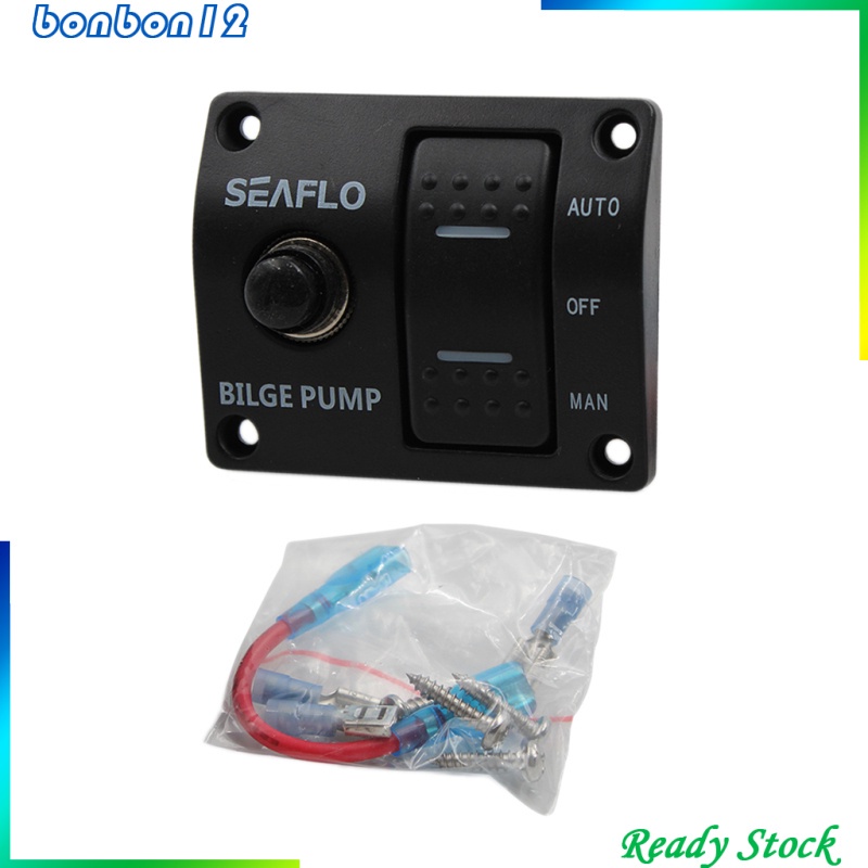 Bảng Công Tắc Bơm 3 Chiều Tự Động Tắt / Mở Kèm Cầu Chì | BigBuy360 - bigbuy360.vn