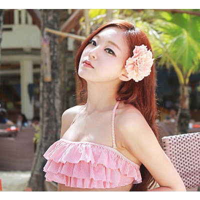 Kẹp Tóc Đính Hoa Mẫu Đơn Phong Cách Bohemian