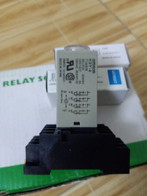 Relay, rơ le thời gian H3Y-2/ H3Y-4  220V, 1giây, 5 giây, 10 giây, 60 giây