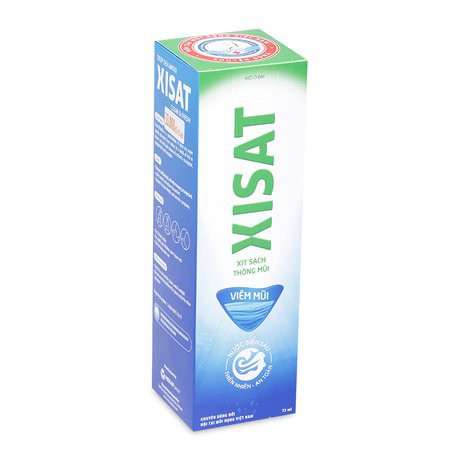 Xịt mũi nước biển sâu Xisat (75ml)