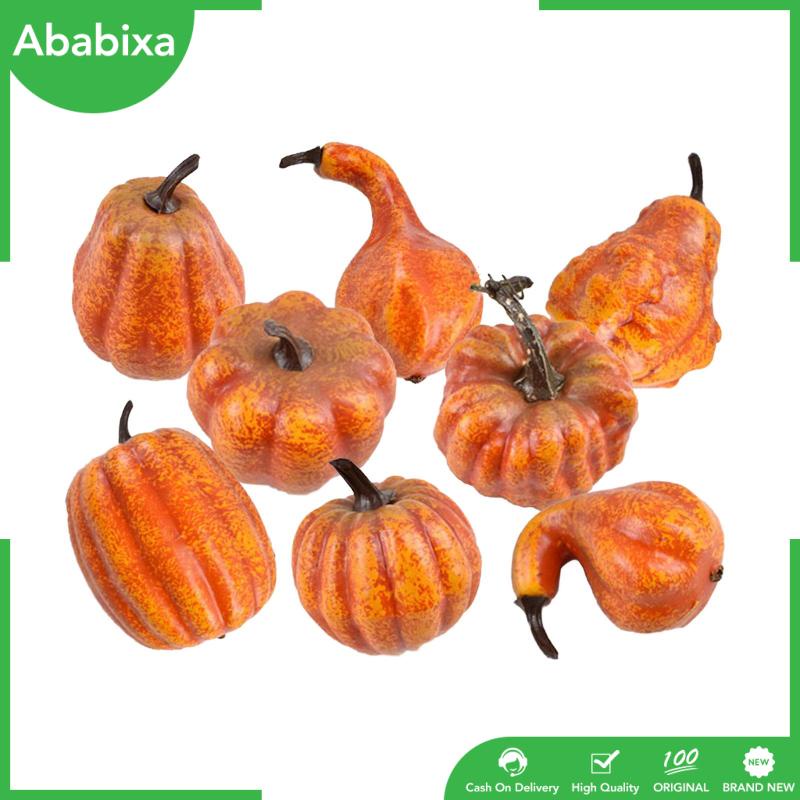 Bí Ngô Giả Bằng Xốp Trang Trí Halloween