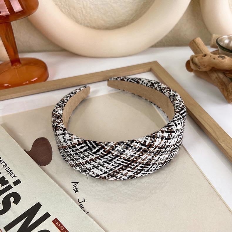 Bờm dạ tweed phong cách hàn quốc leuleu.accessorize