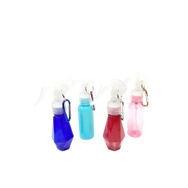 Chai chiết mỹ phẩm vòi xịt 60ml mang theo du lịch có móc treo