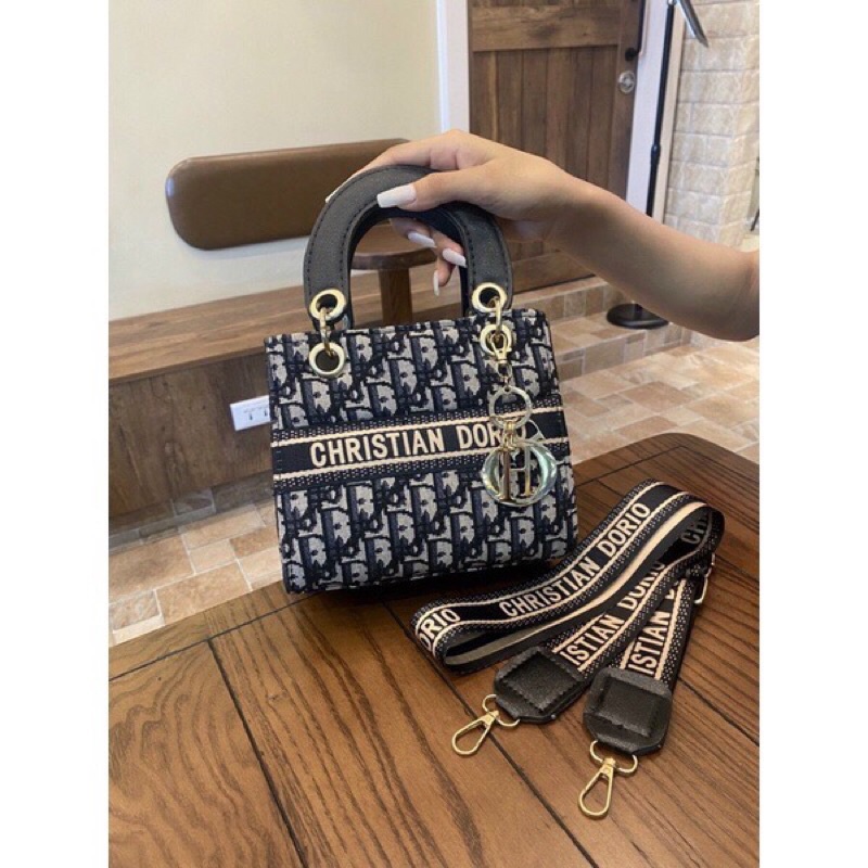 Túi Dio Kèm Trùm Thổ Cẩm Túi Đeo Chéo Nữ