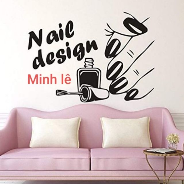 Tranh dán nail