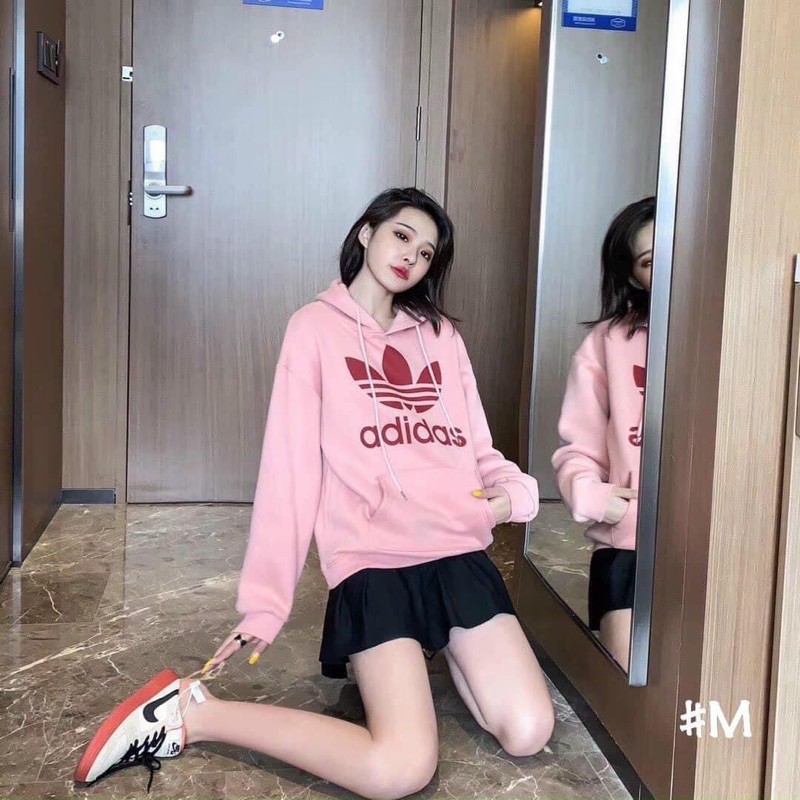 Áo nỉ mũ hồng AD | BigBuy360 - bigbuy360.vn