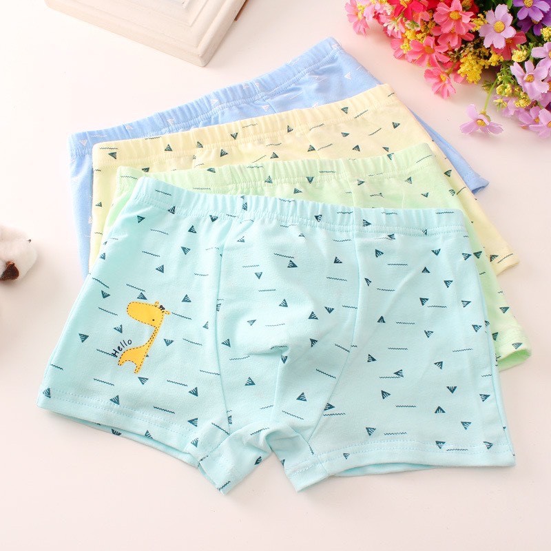 [FREE SHIP] Quần lót đùi - Set 5 quần lót đùi mặc ở nhà cho bé trai cotton mềm  mại - Vạn Xuân shop