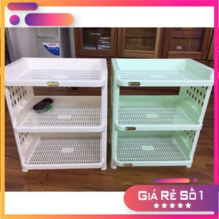 Kệ úp chén bát 3 tầng Hàng nhựa việt nhật việt nam cao cấp.Kệ để đồ đa năng.