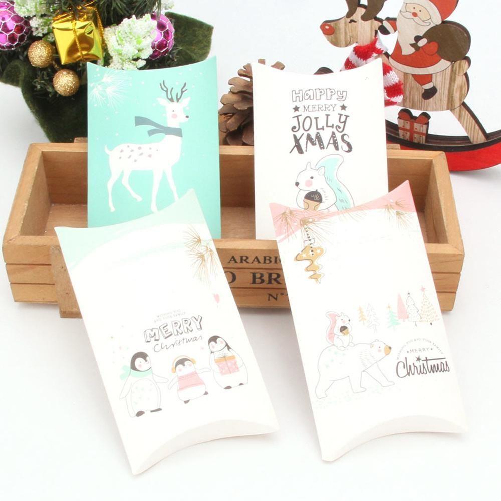 Set 10 / 20 Túi Quà Bằng Giấy Kraft Màu Trắng Và Đen Tiện Dụng