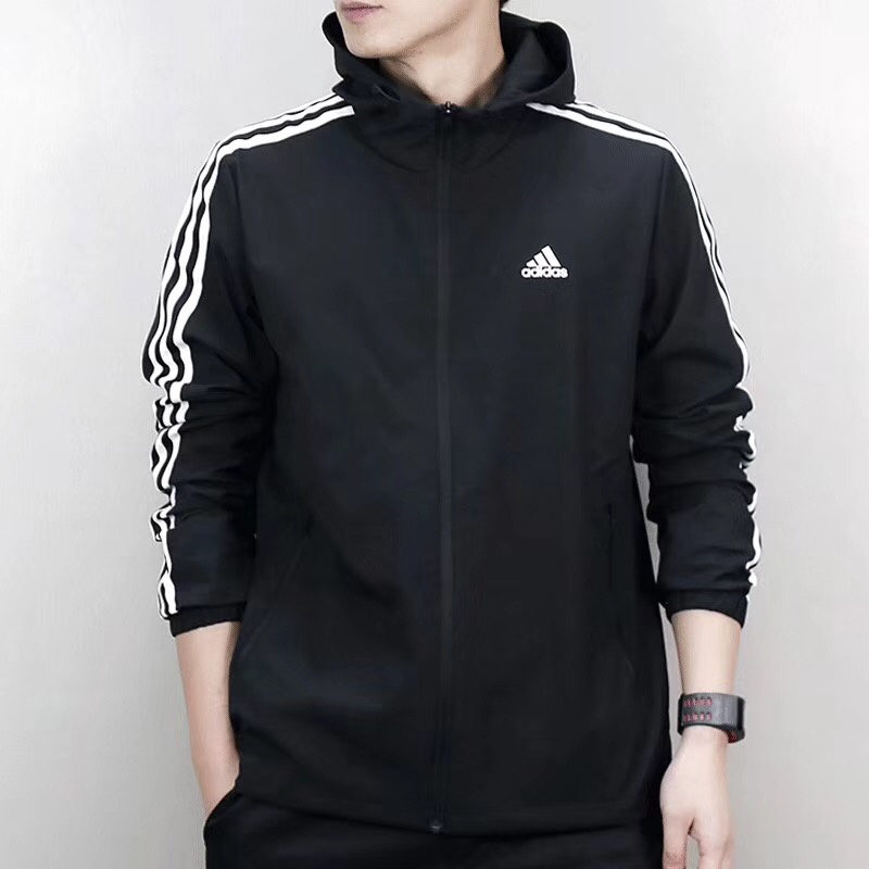 Áo Khoác Hoodie Adidas 100% Chính Hãng Thoáng Khí Thời Trang Cho Nam Giới