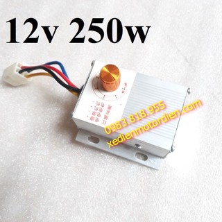 Điều tốc motor động cơ 12v 250w có núm điều chỉnh tốc độ