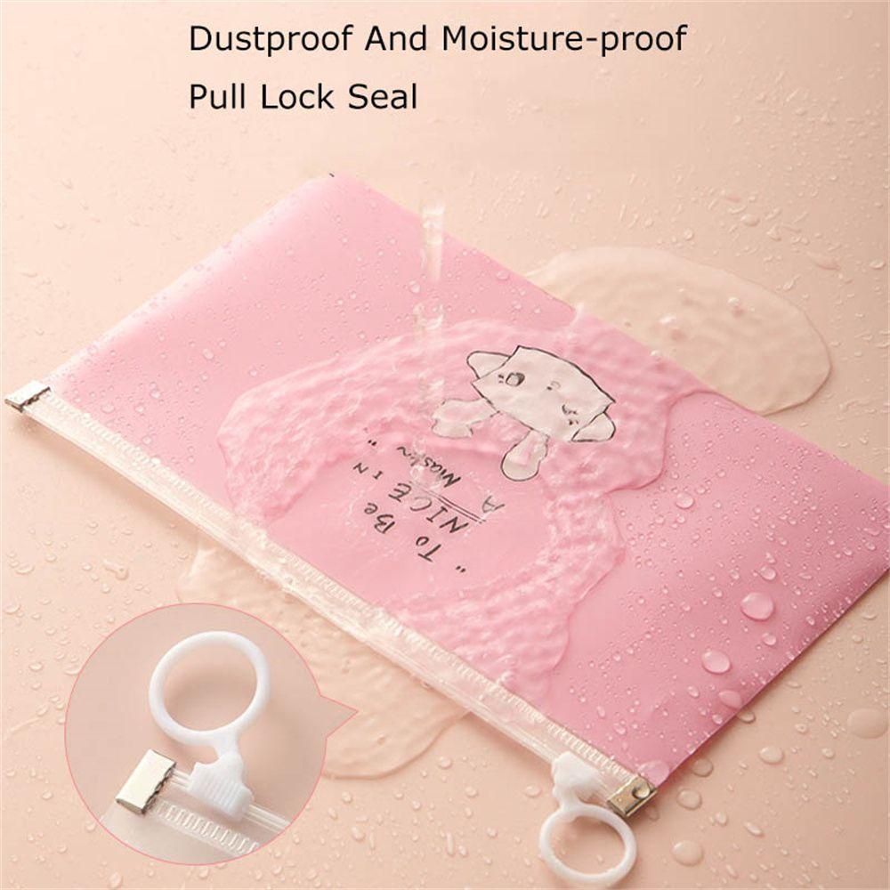 BEAUTY Bộ 4 Túi Đựng Đồ Du Lịch Họa Tiết Hoạt Hình Dễ Thương