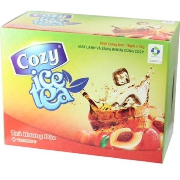 Trà Đào Cozy Hoà Tan 270g