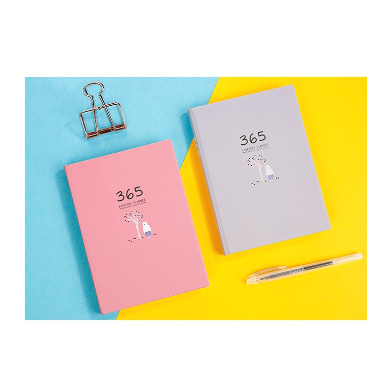 Sổ Kế Hoạch Làm Việc Sáng Tạo Sổ Nhật Ký Cuộc Sống EVERYDAY PLANNER 365 Ngày