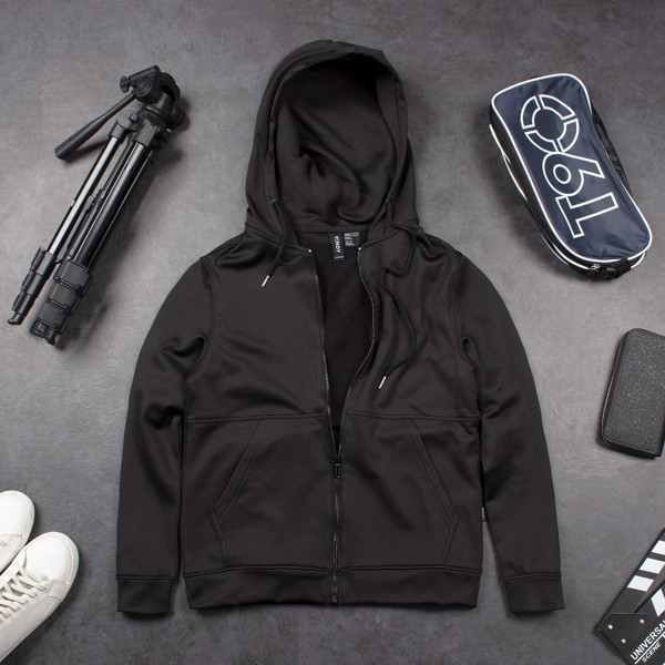 Áo khoác nỉ 2 lớp có mũ Pandy . Áo khoác thể thao nỉ nam nữ | BigBuy360 - bigbuy360.vn