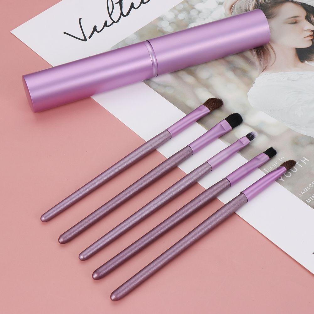 Set 5 Cọ Trang Điểm Mắt Môi Tạo Khối Đa Năng Chất Lượng Cao