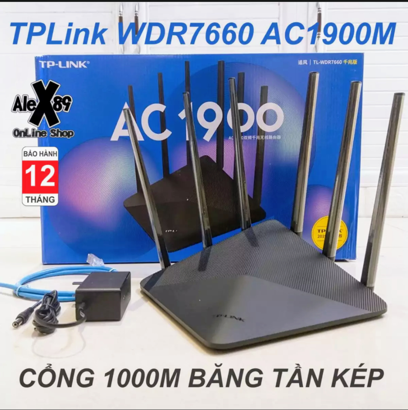 TPLink WDR7660 Thiết Bị Phát Wifi 1900Mbs- Phiên Bản Bộ định tuyến không dây băng tần kép TP-LINK | BigBuy360 - bigbuy360.vn
