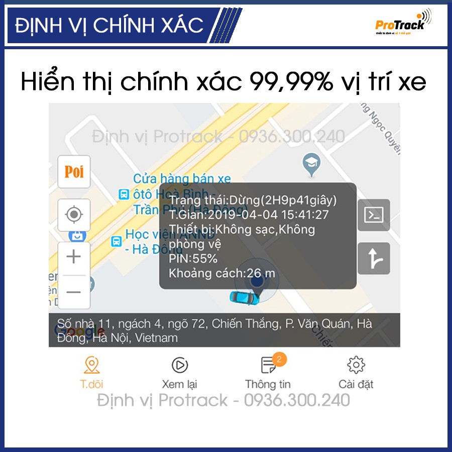 Thiết Bị Định Vị Xe Máy Ô Tô GPS Siêu Nhỏ VN08 | Chính Hãng VNTRACK