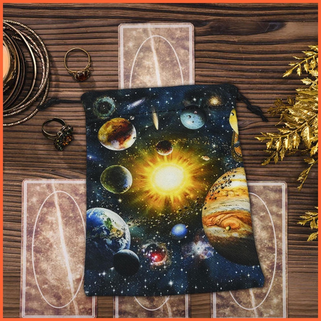 Túi Vải Nhung Đựng Thẻ Bài Tarot Tiện Dụng