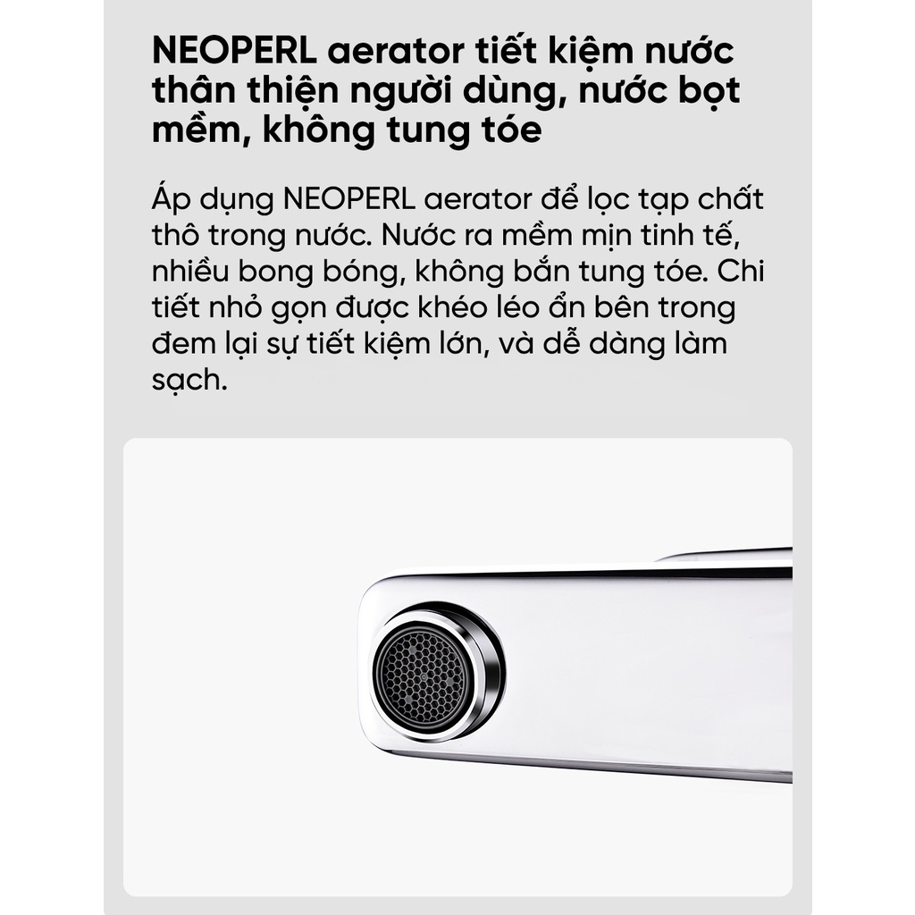 Vòi chậu rửa mặt nóng lạnh DIIIB DXMP005