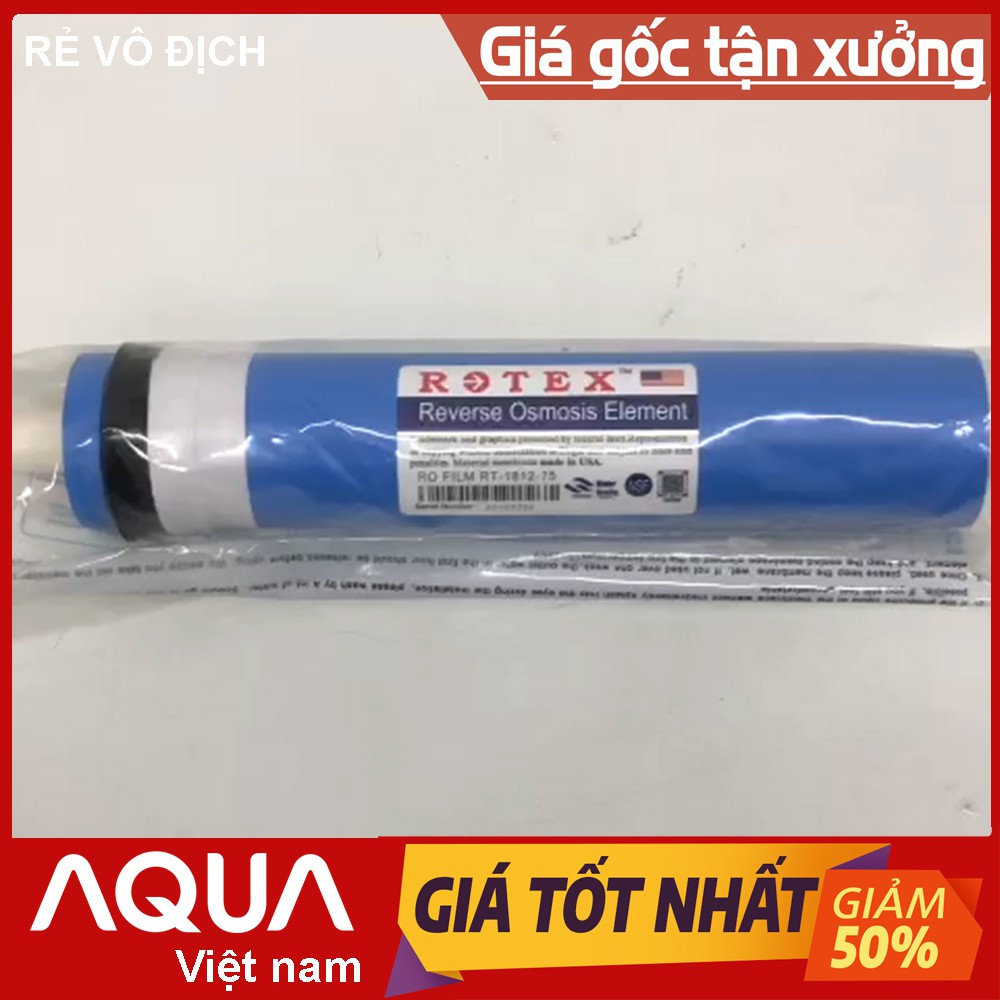 Lõi lọc nước số 4, Màng lọc ROTEX, dùng cho tất cả máy lọc nước RO