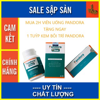 [ 2 tặng 1] MUA 2H VIÊN UỐNG PANDORA 60 VIÊN TẶNG NGAY 1 TUÝP KEM BÔI TRĨ PANDORA TRỊ GIÁ 790.000đ - Top1 Pharmacy