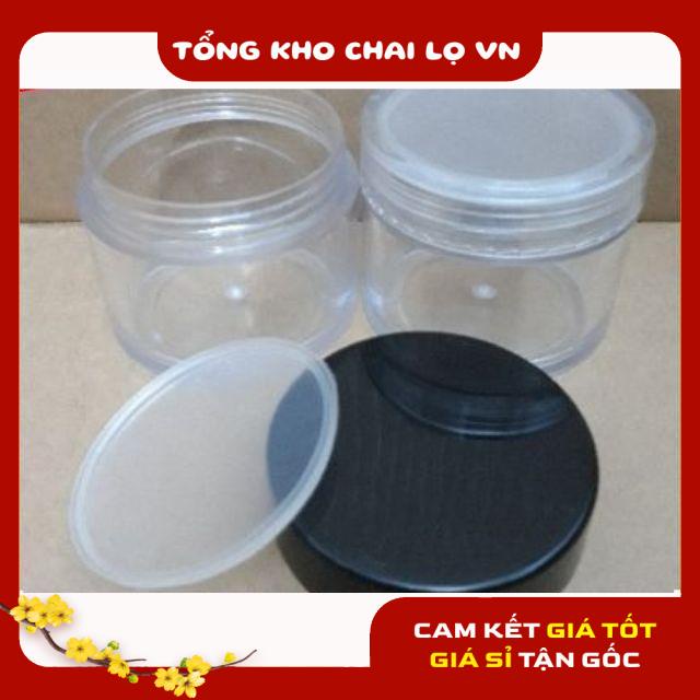 Hủ Đựng Kem ❤ SIÊU RẺ ❤ Hũ nhựa trong 50g , Hũ đựng kem , phụ kiện du lịch