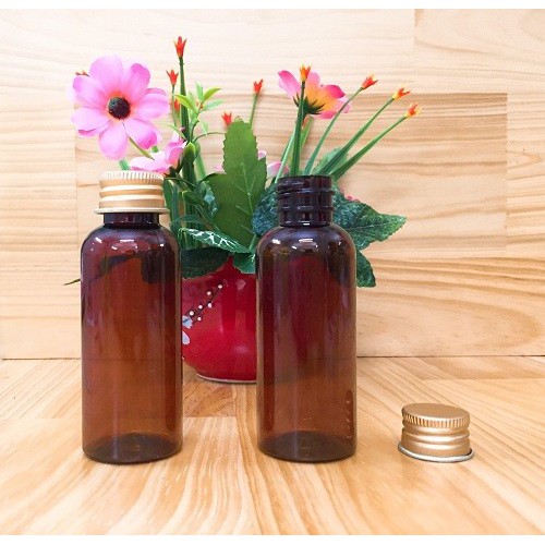 CHAI NẮP NHÔM 50 ML (NÂU)