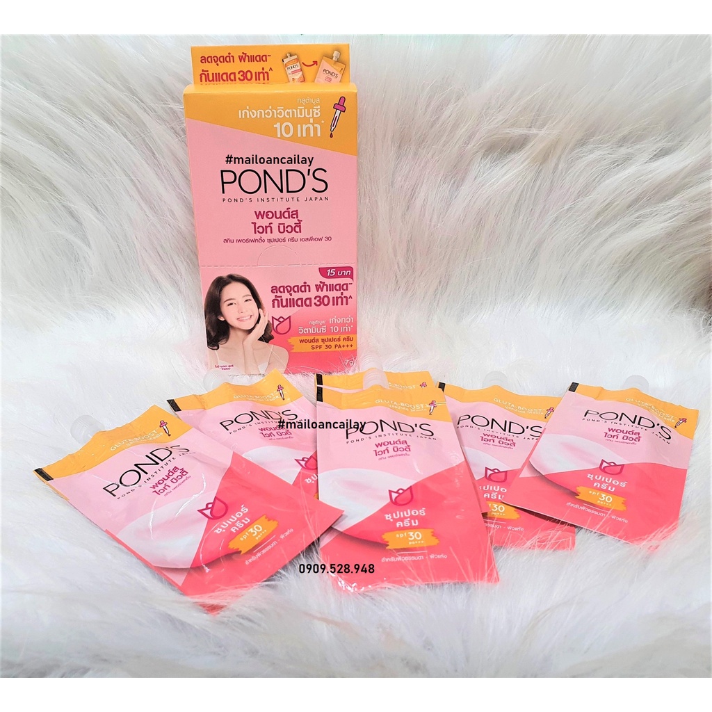 Kem Pond's Dưỡng Da Gói Thái Lan ( Gói 7g / Hộp 6 Gói )