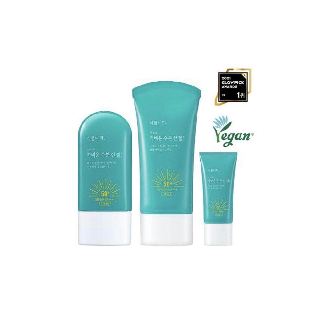 Kem chống nắng oxygen water light sun gel Shingmulnara loại 60ml