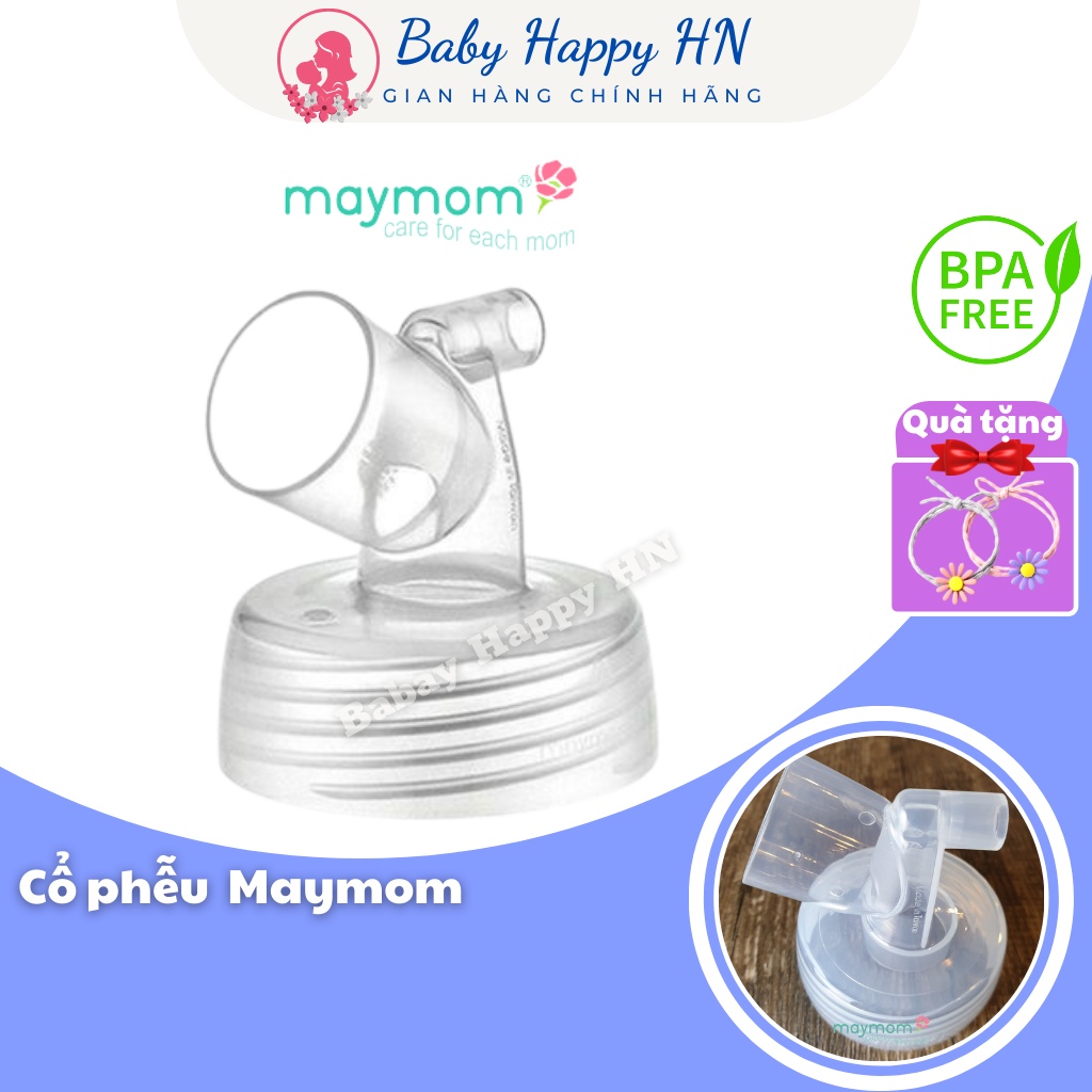 Cổ Nối Máy Hút Sữa Spectra Maymom Sản Xuất Tương Thích máy hút sữa Spectra, Avent và các bình cổ