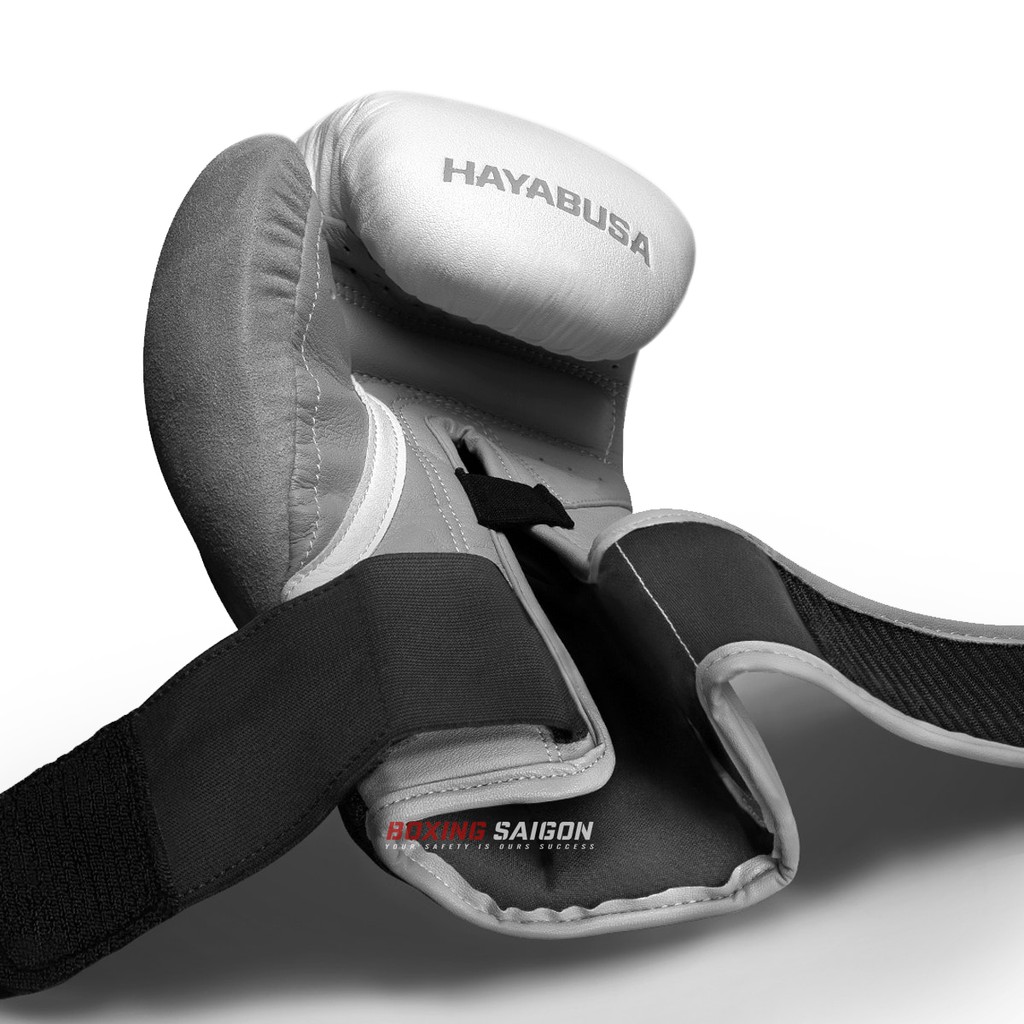 Găng tay Boxing Hayabusa T3 - White/Grey