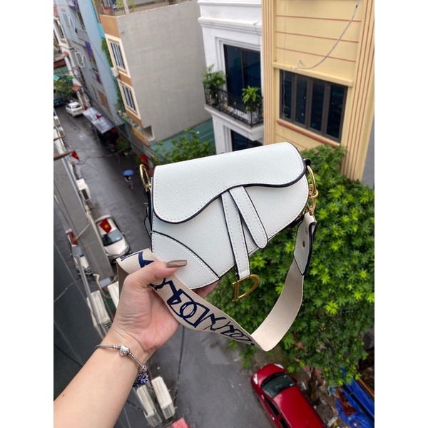 Túi yên ngựa dây chữ bản to thời trang hot hit 2021