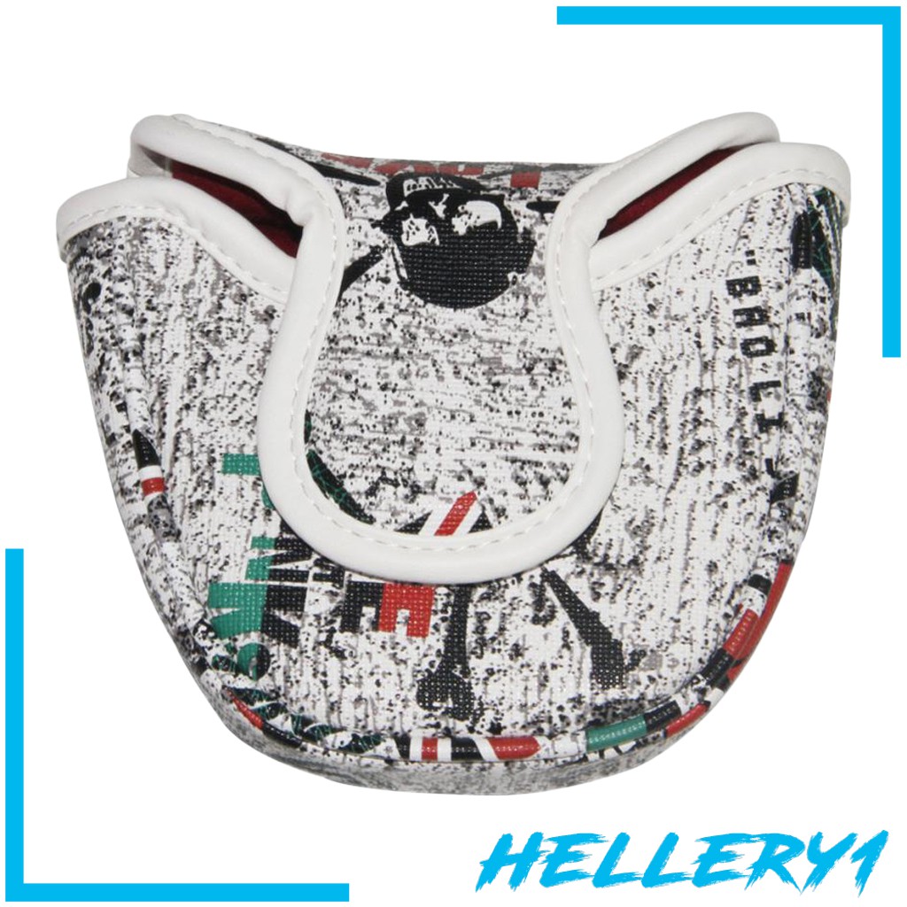 Vỏ Bọc Đầu Gậy Đánh Golf Bằng Da PU Chống Bụi Hellery1