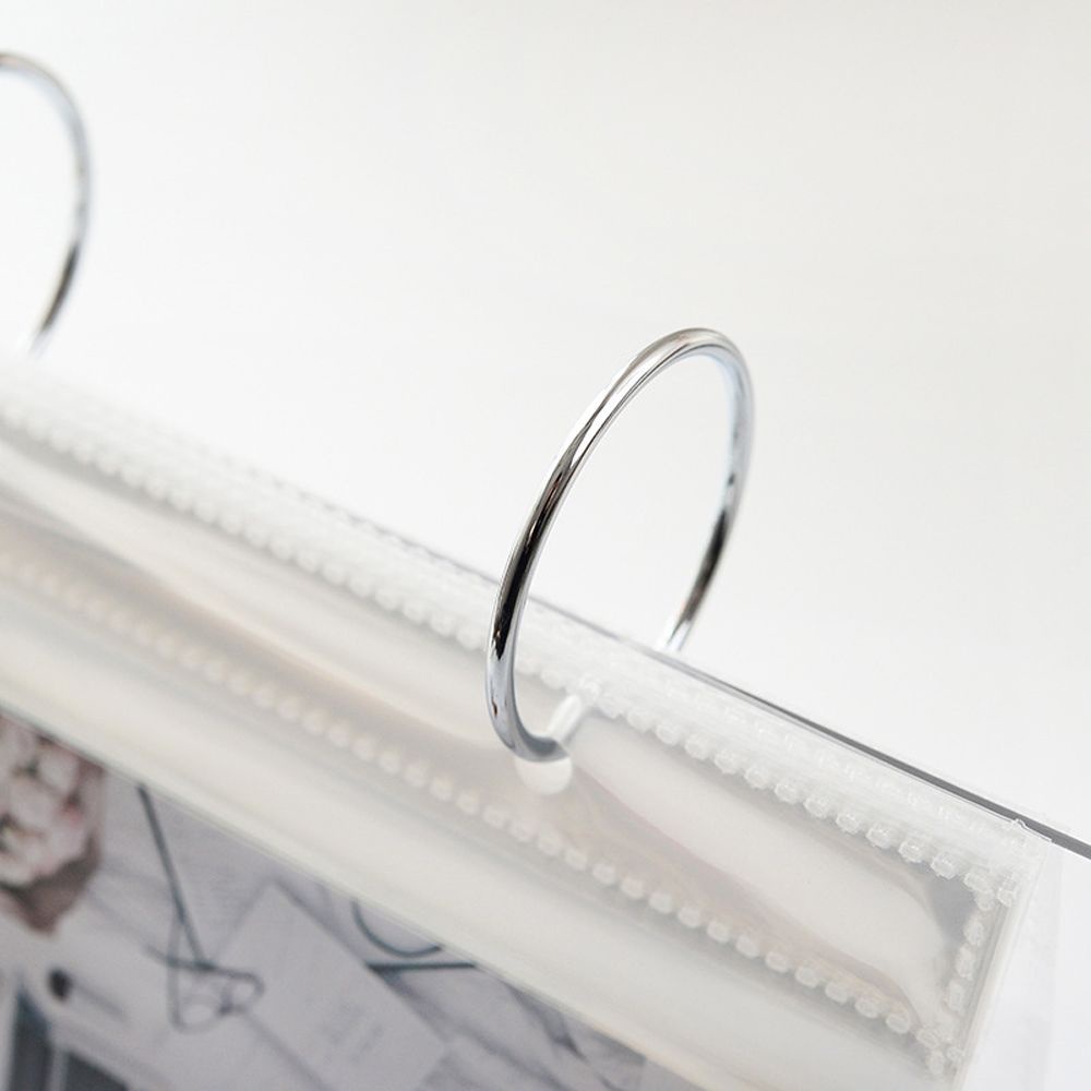 Cuốn album giữ hình / áp phích / ảnh Instax 3/5 inch có đế đỡ trong suốt acrylic để bàn trang trí đẹp mắt