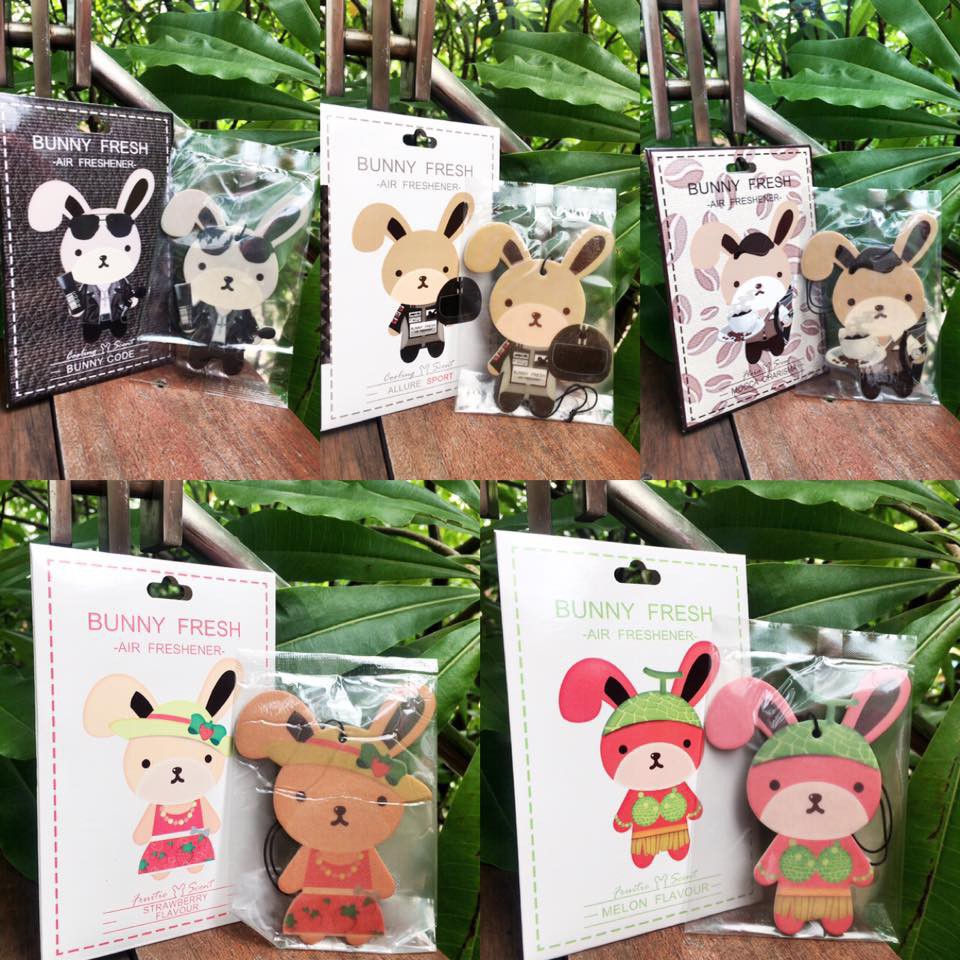 Túi Thơm Treo Phòng Làm Mát Không Khí Bunny Fresh Thái Lan