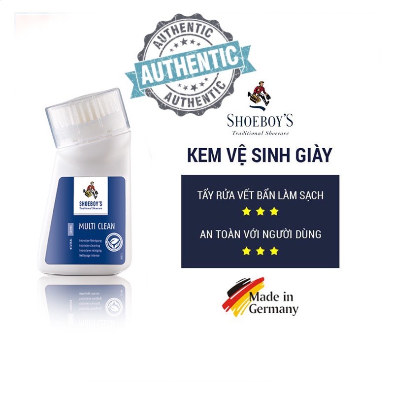 Kem Vệ Sinh Giày SHOEBOY'S (MC-01) - Nhập Khẩu Từ Đức