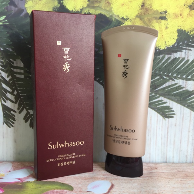 SỮA RỬA MẶT VIP SULWHASOO thông đỏ