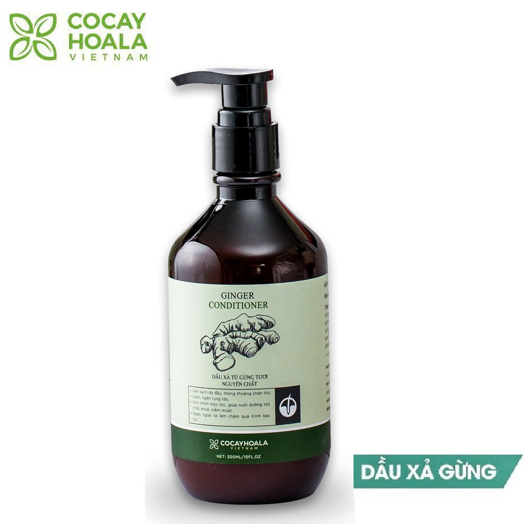 Dầu gội hà thủ ô Cỏ Cây Hoa Lá 300ml