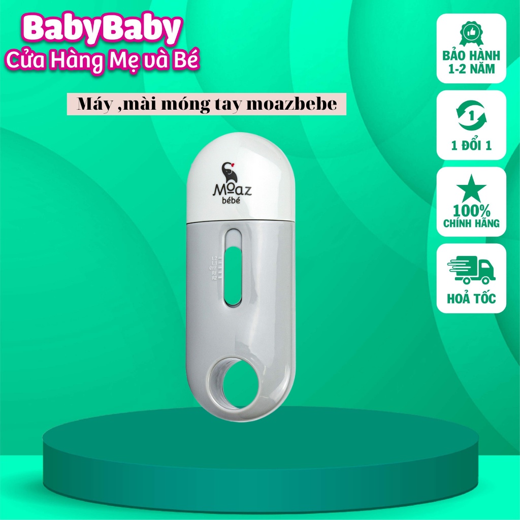 Máy mài móng tay cho bé, máy dũa móng tay cho bé Moaz Bebe MB-015