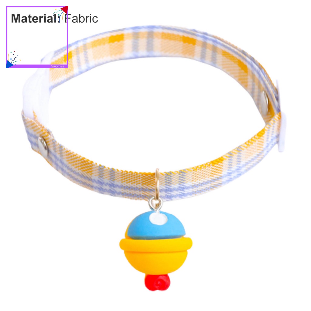 Vòng Cổ Có Chuông Họa Tiết Hoạt Hình Cho Thú Cưng