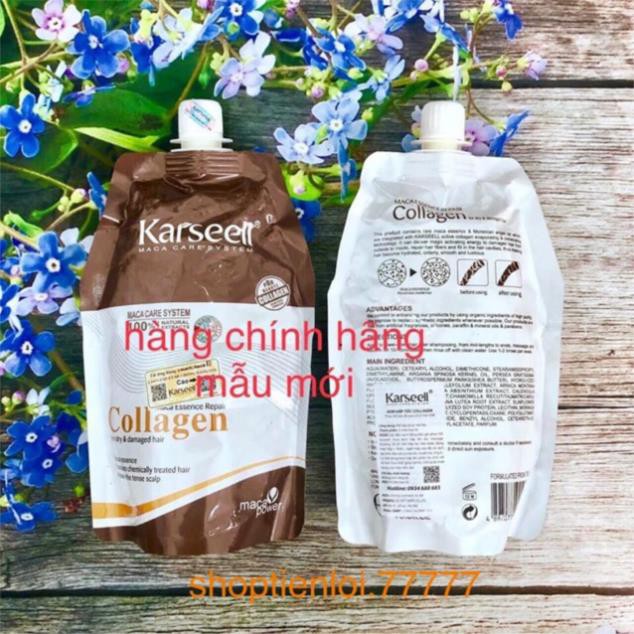 🌻RẺ VÔ ĐỊCH🌻  Ủ HẤP PHỦ LỤA  COLLAGEN KARSEELL 500ML -  PHỤC HỒI TÓC - HƯƠNG NƯỚC HOA | BigBuy360 - bigbuy360.vn